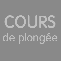 cours de plongée