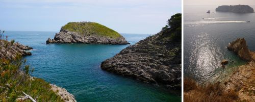 Les cales de la Costa del Montgrí